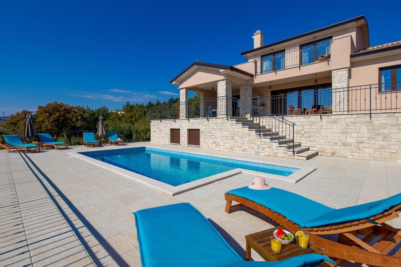 Villa Teza, Amazing View Glavani ภายนอก รูปภาพ